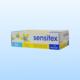 gants en latex poudrés